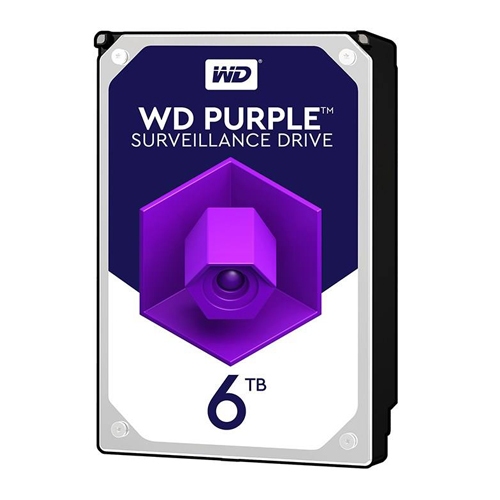 هارددیسک اینترنال وسترن دیجیتال سری Purple ظرفیت 6 ترابایت